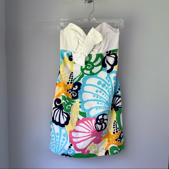 Lilly Pulitzer White Bow Front Sundress - Picture 3 of 10